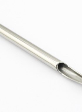 彩欣110mm长加厚不锈钢长针嘴