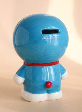 w1962出口陶瓷小叮当送孩子摆件