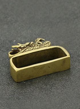 黄铜生肖皮带龙头配件固定介子