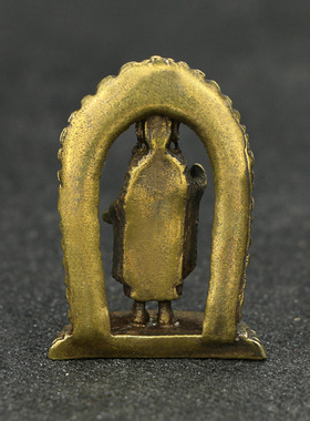 袖珍小佛像藏密尼泊尔铜