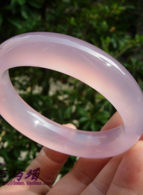 手镯紫玉髓正装手镯纯天然