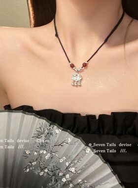 国潮设计感颈链新中式奢小众女