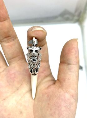 挂件男女项链吊坠牙内蒙狼牙造型