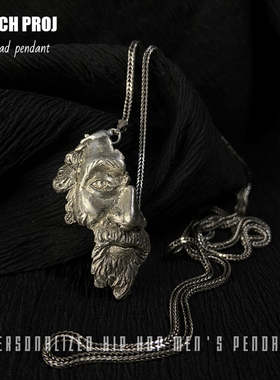 暗黑重工925银银饰原创暗黑