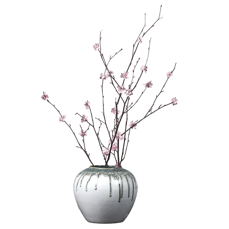 桃花树枝假桃花枝桃花装饰桃花干花花束家居摆设带花瓶仿真花套装 采花大盗干花艺术 淘优券 桃花树枝假桃花枝桃花装饰桃花干花花束家居摆设带花瓶仿真花套装 采花大盗干花艺术 淘优券