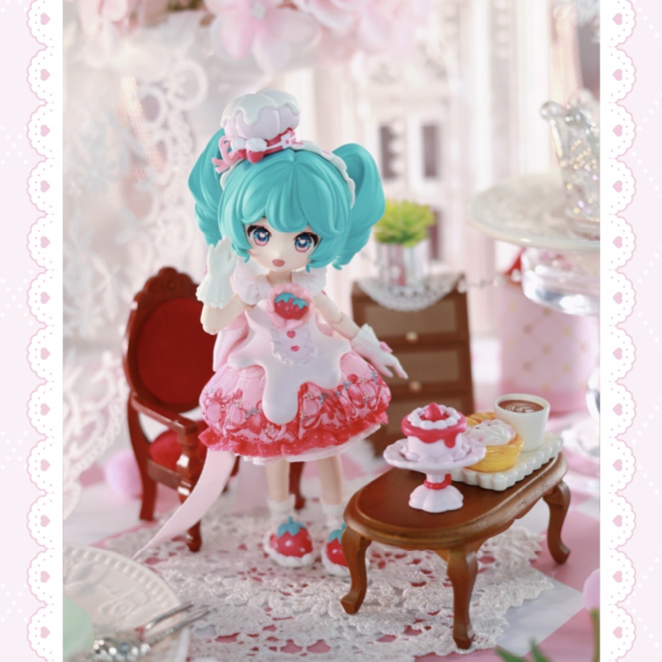 布鲁可积木人绮遇记限量吊卡|与初音未来共进草莓蛋糕手办吊卡礼,淘宝优惠券,粉丝福利购,淘宝优惠卷