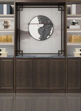 中式亚克力罩纸艺装饰盒组合