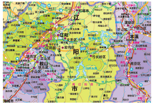 2026辽宁省地图挂图 政区交通 1.1米x0.8米哑膜防水精品整张 星球分省挂图 商务办公用 星球地图出版社 - 图0