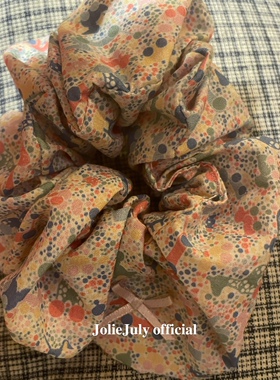 JolieJuly韩国代购 童趣蝴蝶结色彩弹力大肠发圈头绳