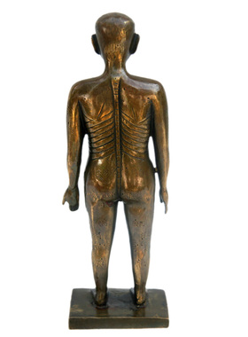 针灸铜人办公室医馆摆件纯铜仿古