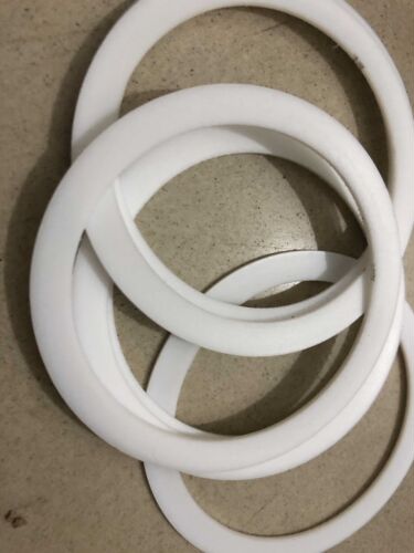 耐高温四氟垫片金属缠绕垫不锈钢石墨垫片pcv黑色胶圈垫阀门法兰 - 图2