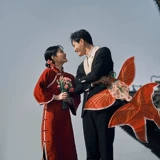Новая национальная модная свадебная фотостудия, индивидуальная фотография в стиле династии Тан с реквизитом, красная золотая рыбка, воздушный змей