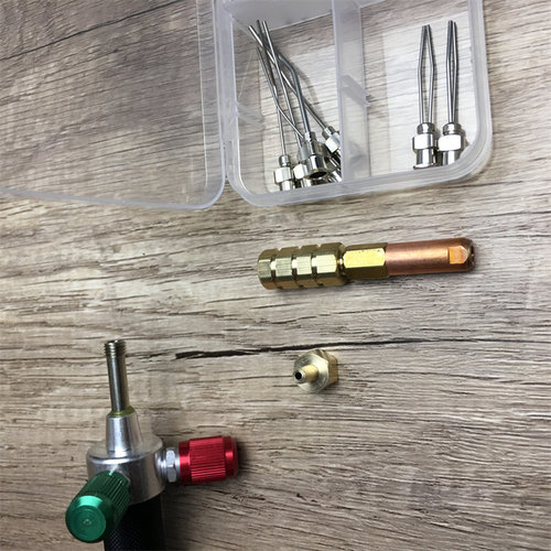 针头焊嘴美式焊笔专用改装细火焊头高温走水首饰打金焊嘴操控细腻 - 图1