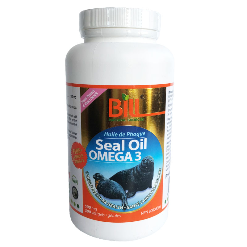 现货加拿大康加美BILL北极海豹油胶囊500粒Omega-3心脑血管健康 - 图3