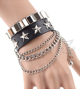 非主流原宿铆钉青少年朋克风手环