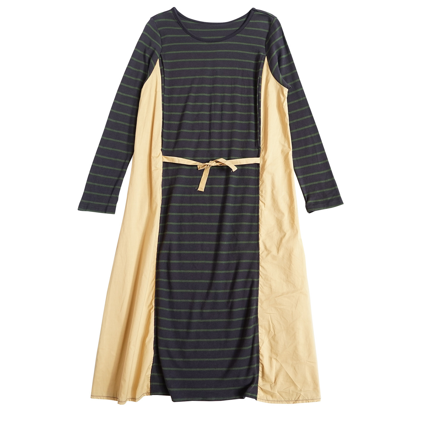 日系女士孕妇装哺乳装产前产后纯棉连衣裙春秋季拼接款裙子Q75,淘宝优惠券,粉丝福利购,淘宝优惠卷