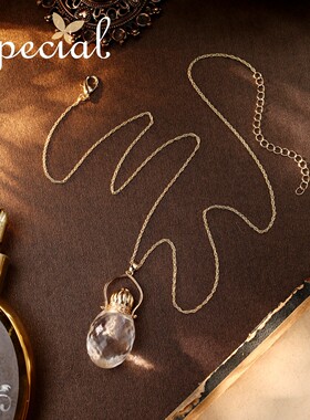 SPECIAL欧美风香水瓶项链新品