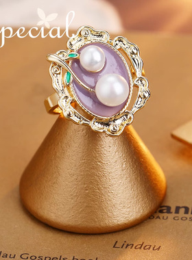 SPECIAL欧美淡水珍珠女戒指