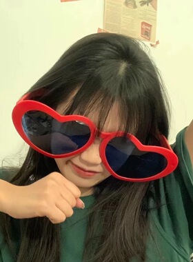 超大号眼镜音乐节男女搞怪太阳镜