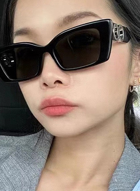 防晒猫眼复古女镂空太阳镜