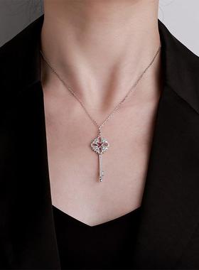 高级小众百搭气质锁骨链s925纯银