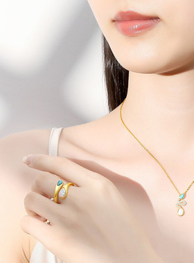 可调节开口圆形小众饰品无保卡