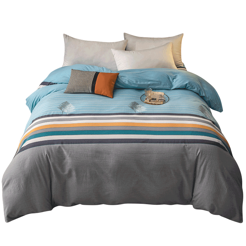 Hengyuanxiang brushed super soft dormitory single cotton quilt cover