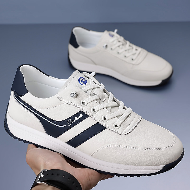 啄木鸟男鞋春季新款软底皮鞋男韩版真皮运动休闲鞋男户外旅游鞋潮,淘宝优惠券,粉丝福利购,淘宝优惠卷