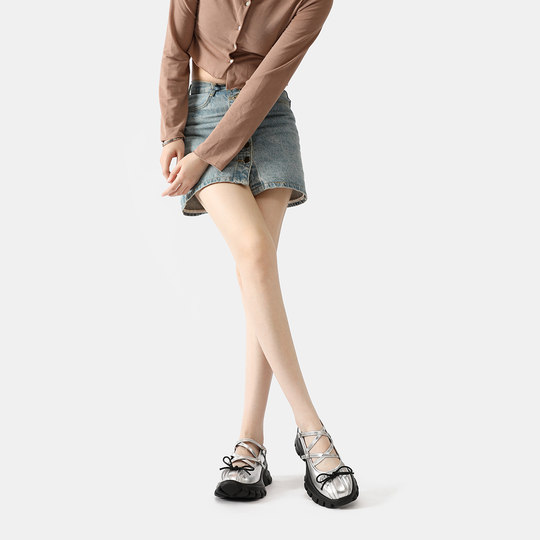 2025 nuevos zapatos Mary Jane zapatos de cuero para mujer