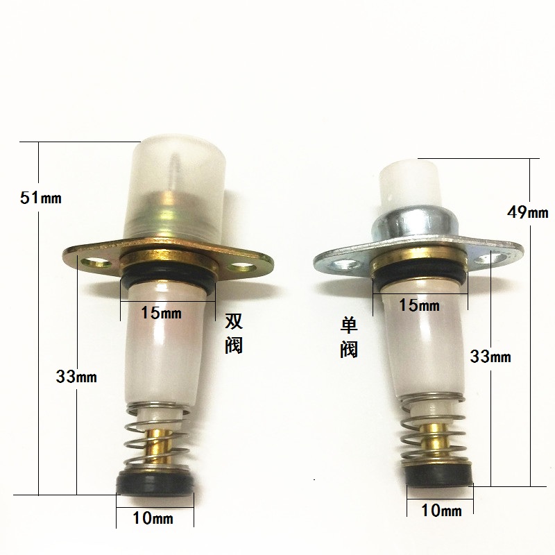 燃气灶具配件热电偶感应针单双线型熄火保护针探头热电偶控制阀-图1
