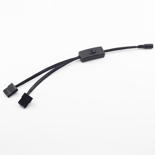 DC转大4Pin 5.5X2.1mm 转风扇接口12V DC转大4D 机箱风扇供电线 - 图3