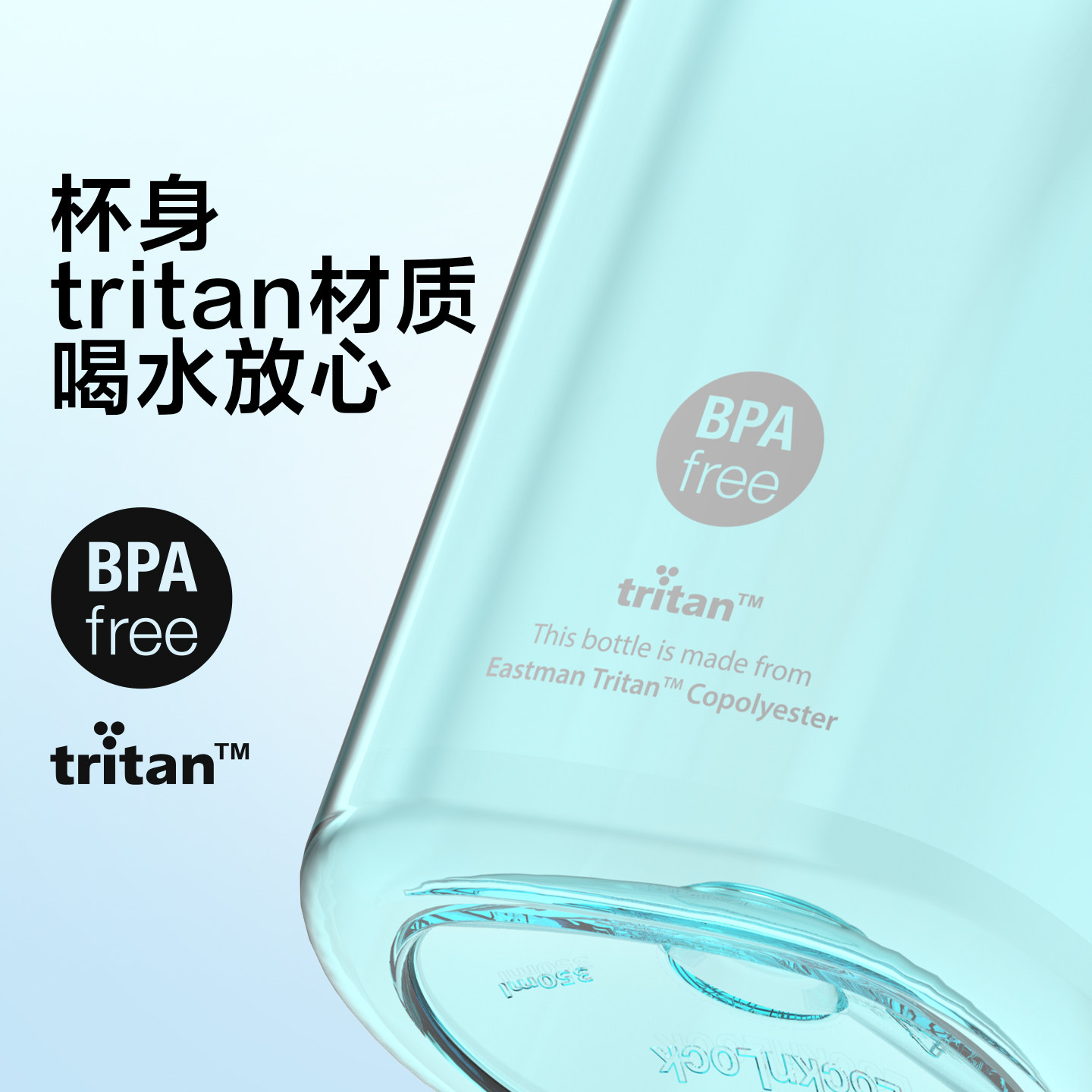 乐扣乐扣塑料水杯运动夏天便携杯子Tritan健身男随行杯ins学生女 乐扣乐扣塑料水杯运动夏天便携杯子Tritan健身男随行杯ins学生女