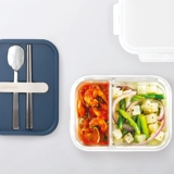 Lexiexie Glass Lunch Lunch Boxs со посудой свежей коробкой, микроволновой печи, нагреванием фруктовых кассовых ящиков