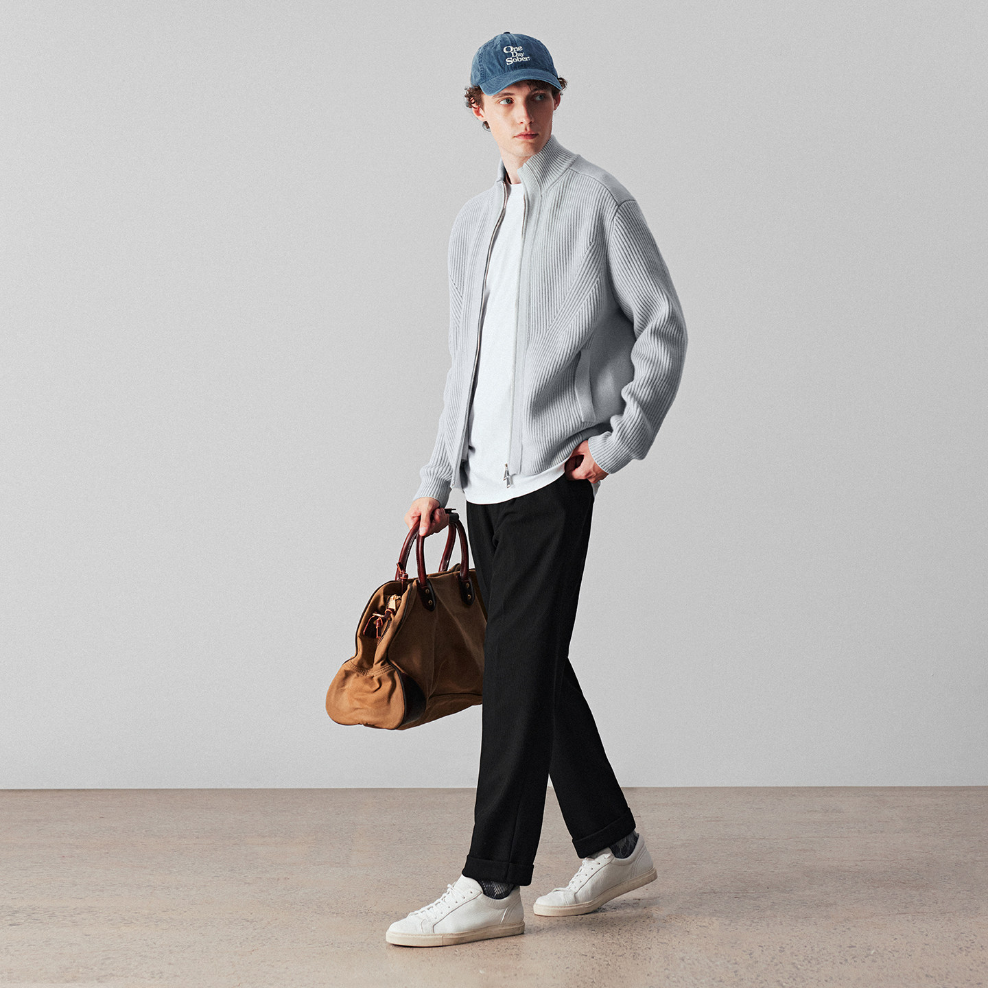 柏品纯羊毛立领落肩开衫男2025冬新款毛衫保暖松弛感商务休闲毛衣,淘宝优惠券,粉丝福利购,淘宝优惠卷