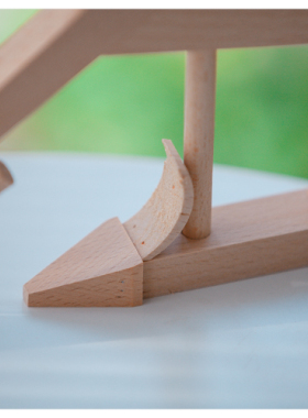 木制摆件复古客厅装饰