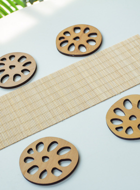 桌面工艺品竹制品垫子