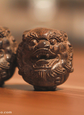 木质手把件貔貅雕刻工艺品摆件