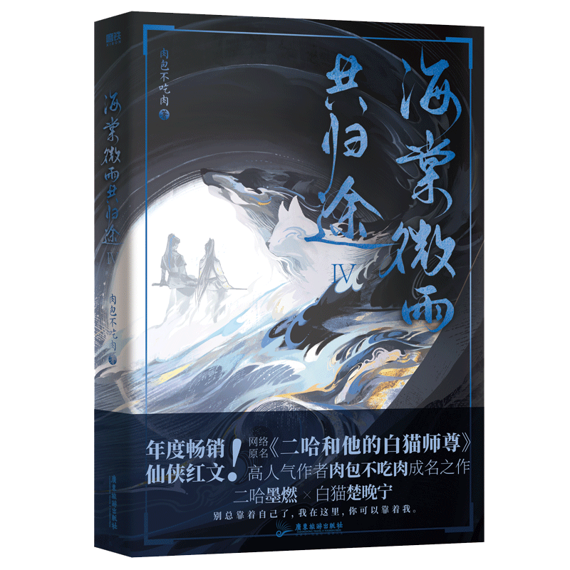 A版 海棠微雨共归途4 肉包不吃肉著 原名二哈和他的白猫师尊 楚晚宁X墨燃 文学小说实体书籍 新视角图书正版 - 图1