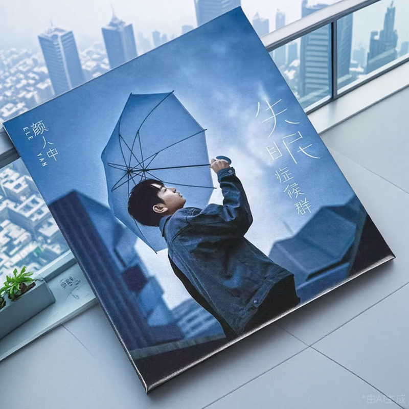 官方正版 颜人中实体专辑 失眠症候群 有些 一个人 CD唱片+歌词本 - 图0