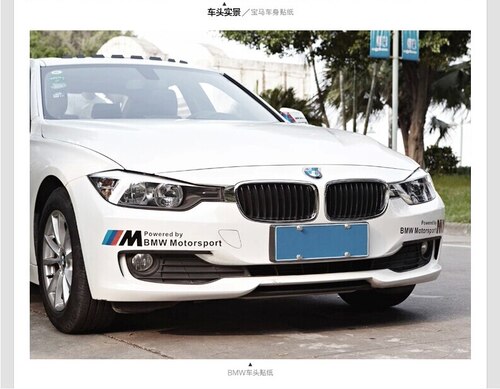 适用于宝马BMW3系5系X1X3X4X5X6车贴m标改装车身门贴遮痕拉花贴纸 - 图2