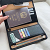 Anti-theft passport holder, money card holder and integrated storage bag