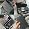 Anti-theft passport holder, money card holder and integrated storage bag