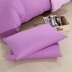 Vỏ gối bằng cotton nguyên chất Màu cotton dày 48 * 74 Bộ vỏ gối đơn có thể được tùy chỉnh - Gối trường hợp gối ôm cho bé Gối trường hợp