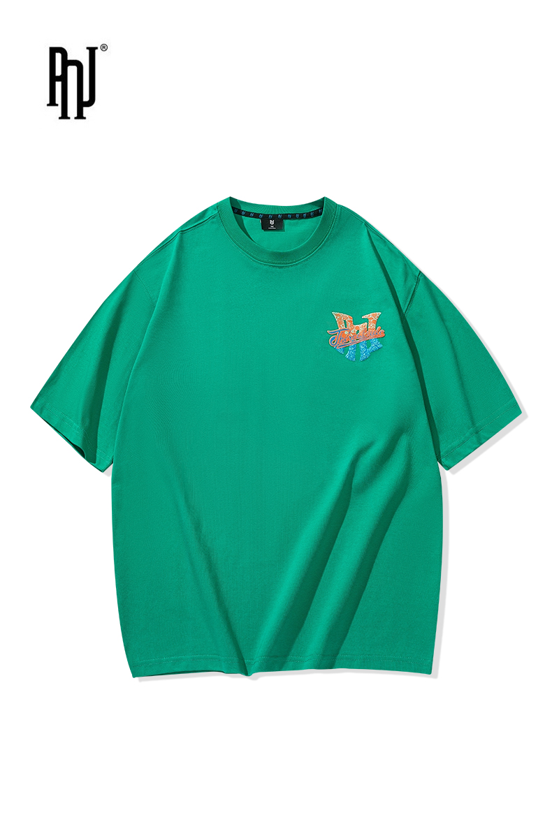 国内代购 PNJ 专柜正品 夏季圆领旅游休闲立体印花4色可选短袖T恤