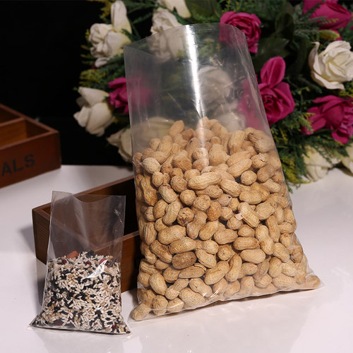 高压透明PE平口袋加厚包装袋可热封小号食品袋塑料袋一次性袋子 - 图0