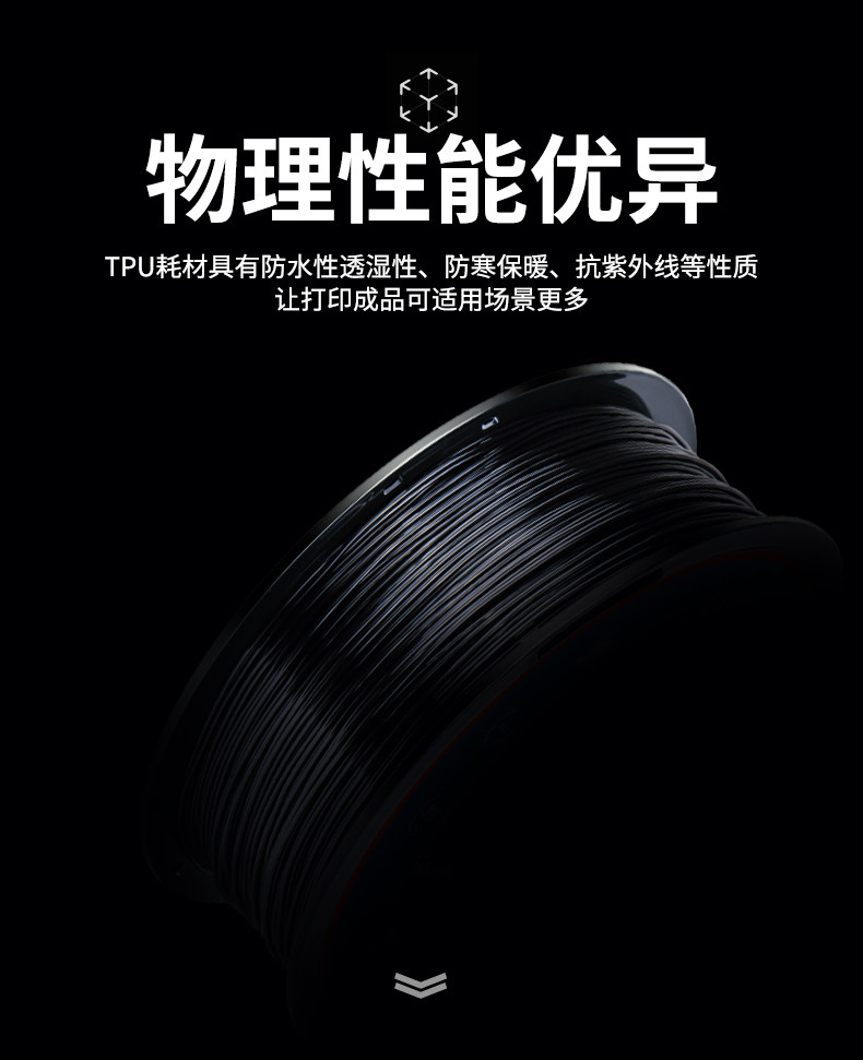 兰博3d打印机耗材tpu柔性耗材料 兰博3D打印机耗材