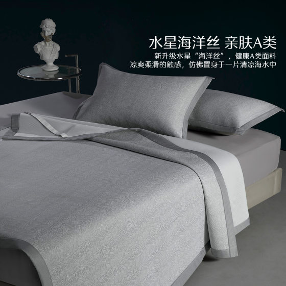 Mercury ice silk mat machine washable soft mat type A