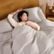 Mercury Home Textile 60 Long-length Cotton Antibacterial Four-Piece Set