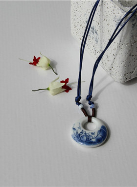 民族风复古卡通猫咪可调节毛衣链