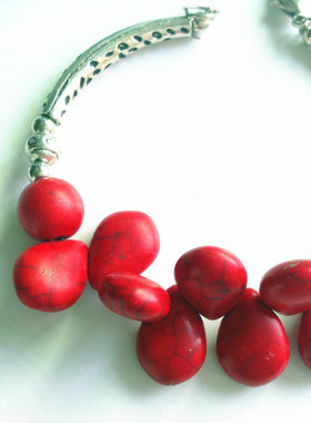 相思豆银饰编织云南手链箫默同款